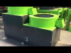 有機肥料の粒子を磨く機械