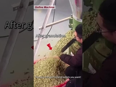 小型家禽用飼料ペレット機械の飼料加工ライン