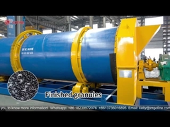 1つのぬれた新型混合肥料の造粒機の回転式かき混ぜる歯の造粒機に付き2つ