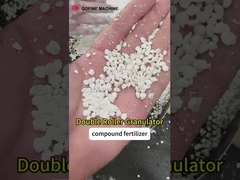 ダブルローラーエクストルーショングラナレーター アモニア肥料粒を作る機械
