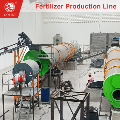 1 トン/h NPK granulator 有機肥料生産ライン 複合製造工場