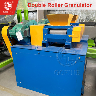 エクストルーション granulation 方法 サポートとサービス付きのダブルロール肥料 granulator