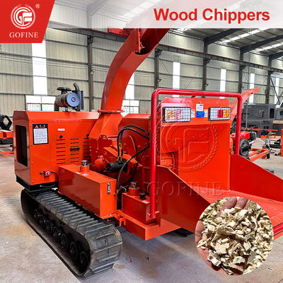 Gofine Machine Commercial Electric Wood Chipper Tree Branch Shredder